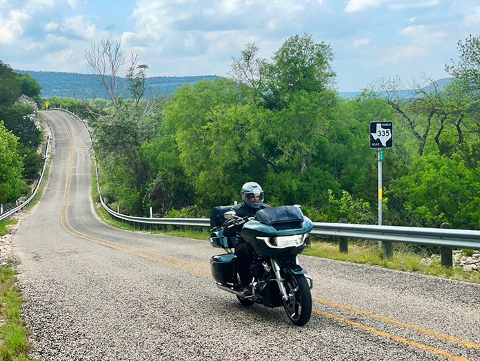 50 Best Motorcycle Roads in America 41. Twisted Sisters (Texas / 132 miles)