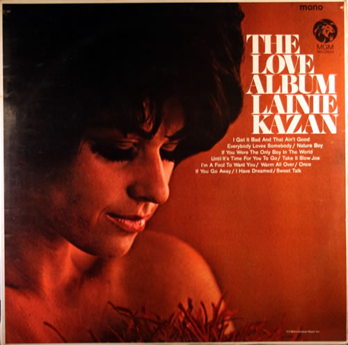 Lainie Kazan The Love Album UK vinyl LP album (LP record) (550828)