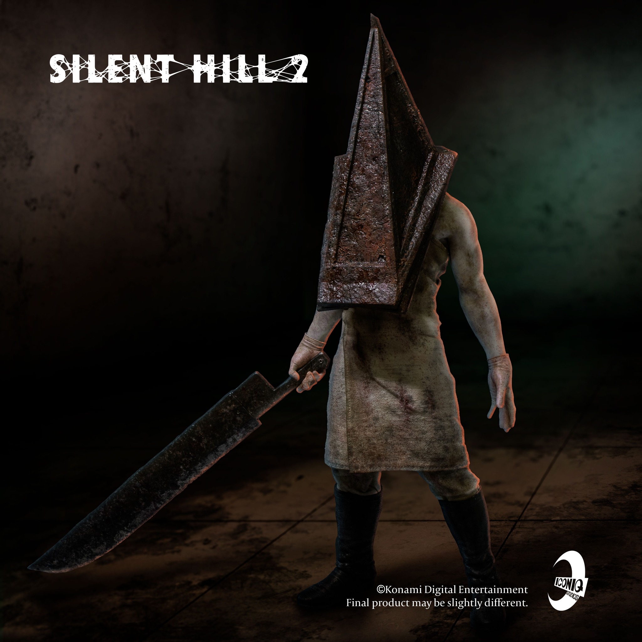 Boneco custom Piramid Head terror Game Silent Hill