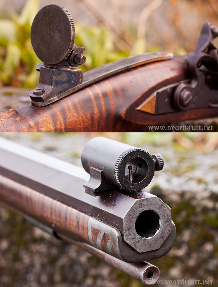 Aperture sights on American longrifles again The Muzzleloading Forum