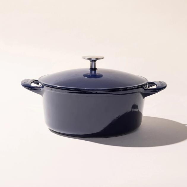 Buy the Le Creuset 9' 2Qt. Blue Enamel Cast Iron Sauce Pot with Lid France  #20