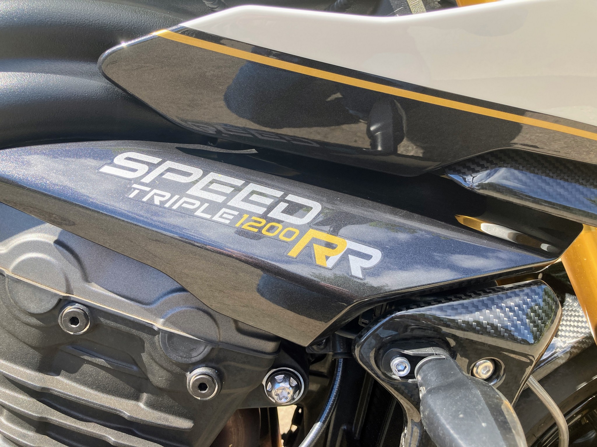 Triumph Speed Triple RR decal