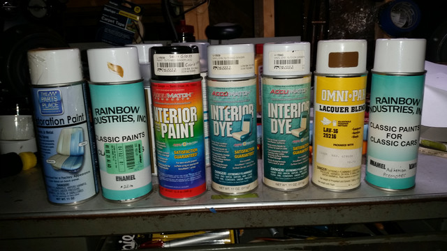 Which vinyl dye is the closest match for 2F Medium Saddle interior pieces?  - Classic Cougar Maintenance Restoration and Repair - Classic Cougar  Community Forum