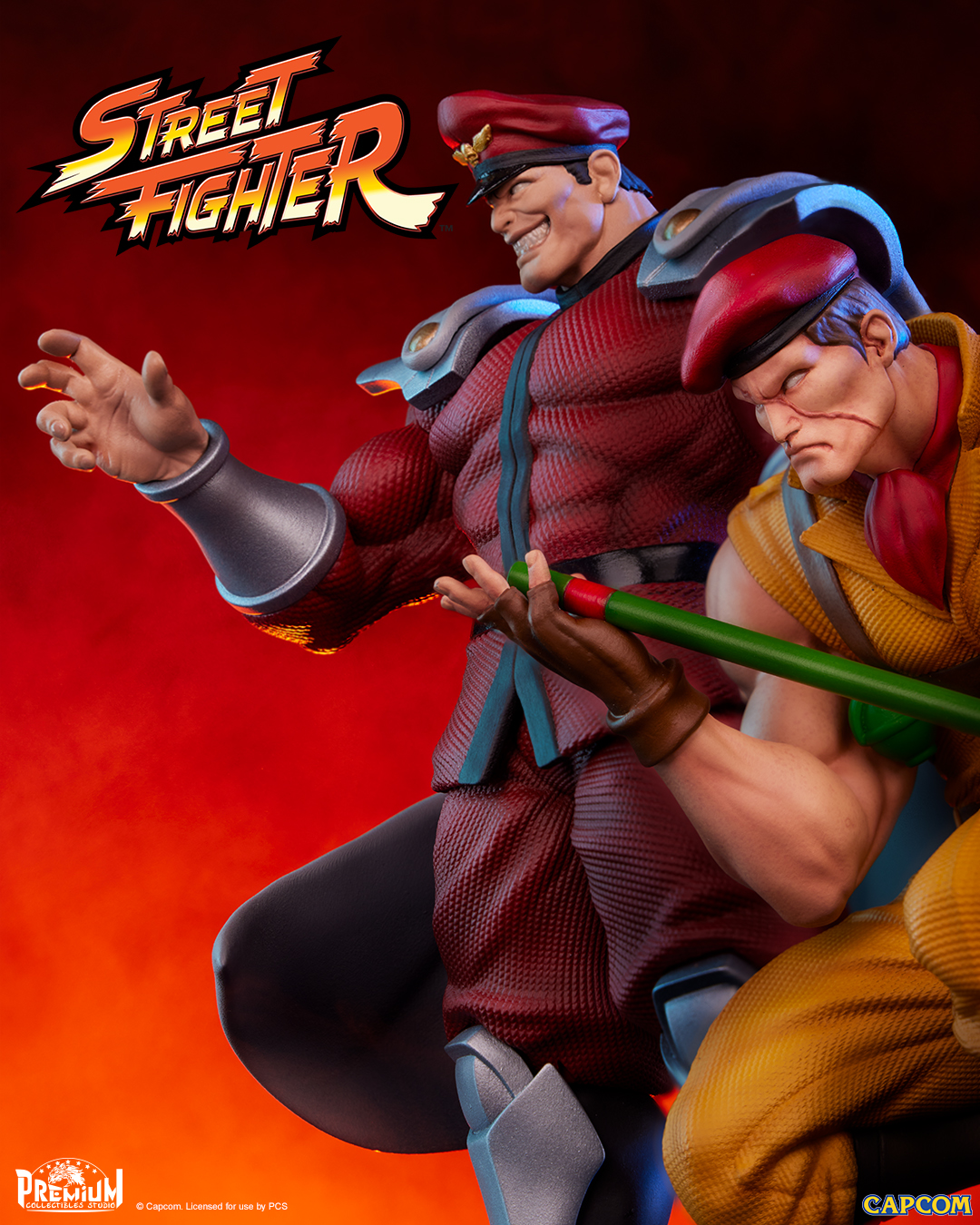 Blanka & Fei Long - Street Fighter - PCS 1/10 Scale Statue
