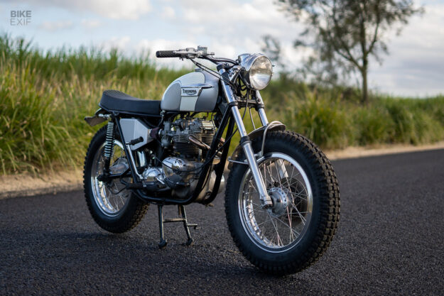 Custom Triumph Bonneville T140 by Purpose Built Moto