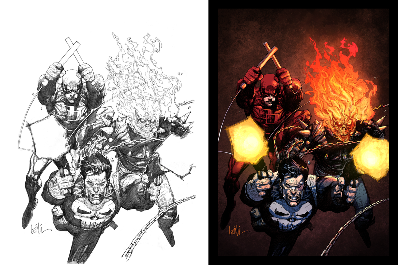 punisher_daredevil_ghostrider_colors_by_katsh-d4zrucq.png