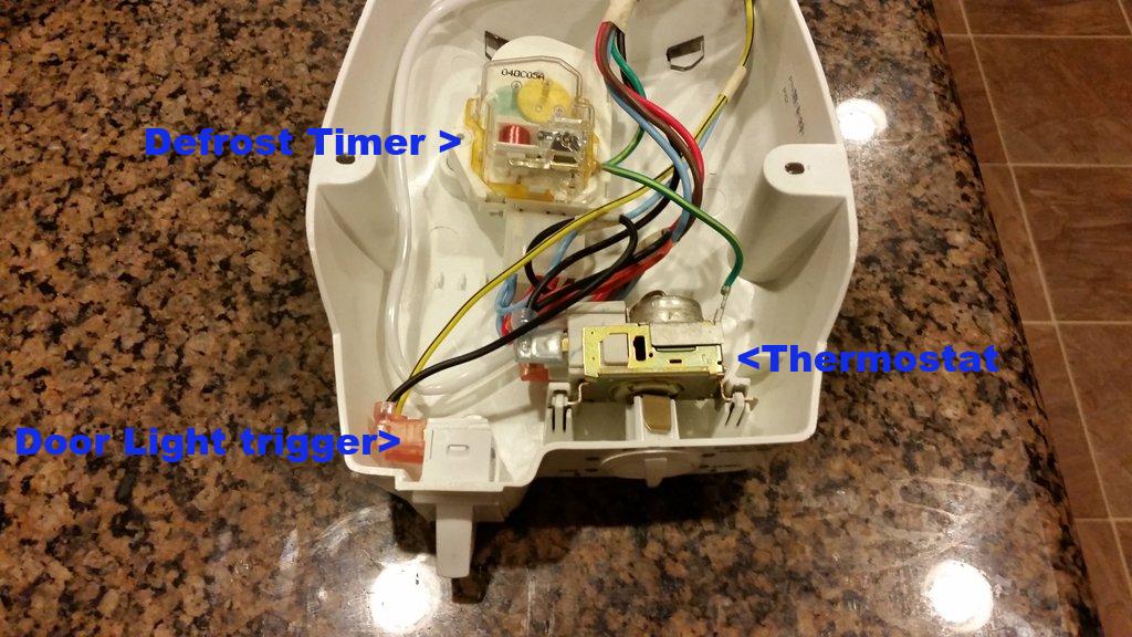 Guide to set internal chest freezer thermostat to >32F; Eliminate