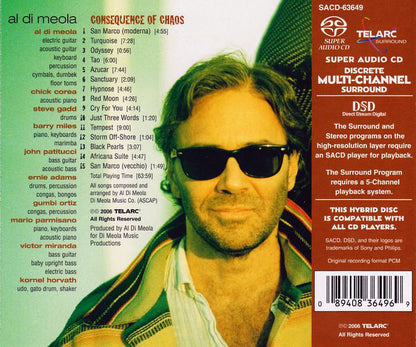 Al Di Meola: Consequence of Chaos (Hybrid SACD) – ClassicSelect World