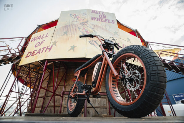 Super73 Wall of Death electric bike