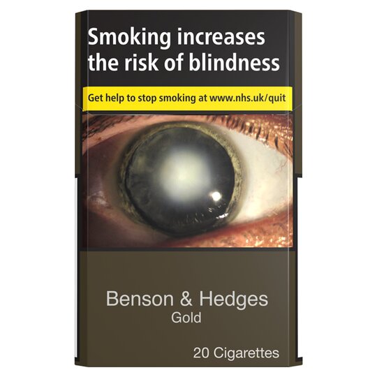 Benson & Hedges Gold King Size 20 Pack