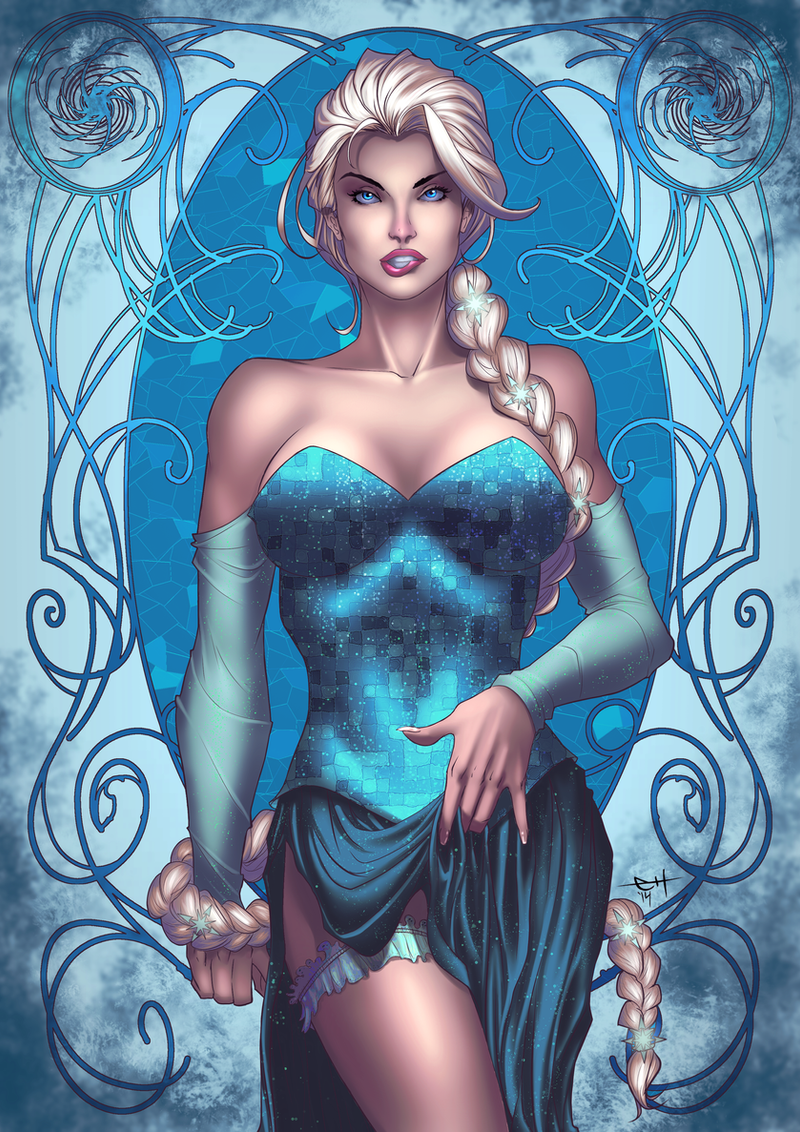 frozen___queen_elsa_by_ehillustrations-d88ew3q.png