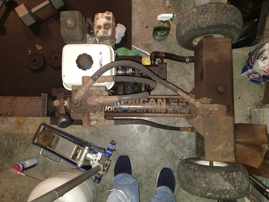 Log splitter engine size ? Arborist, Chainsaw and Tree Work Forum photo pic
