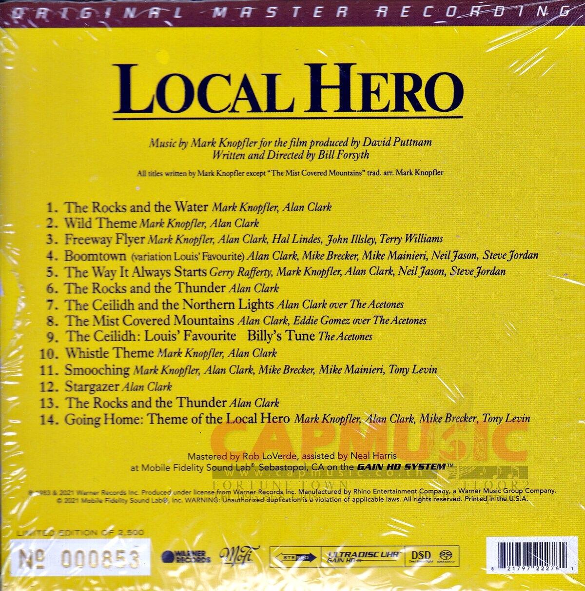 SACD Ost. Local Hero by Mark Knopfler (Hybrid/Stereo) - CAPMUSIC