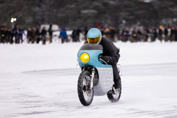 Electric ice racing motorcycle by RGNT