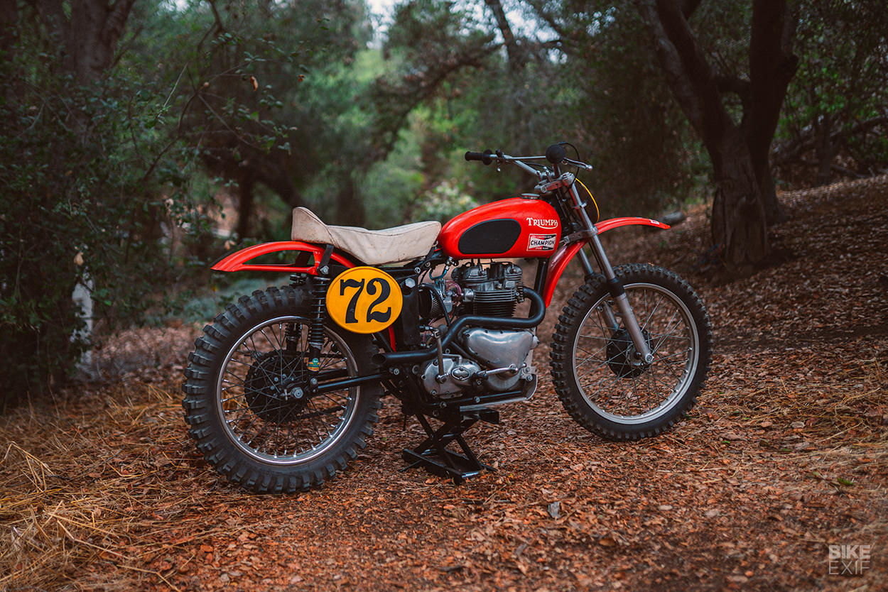 Paul Hartman’s 1959 Triumph TR6 desert sled