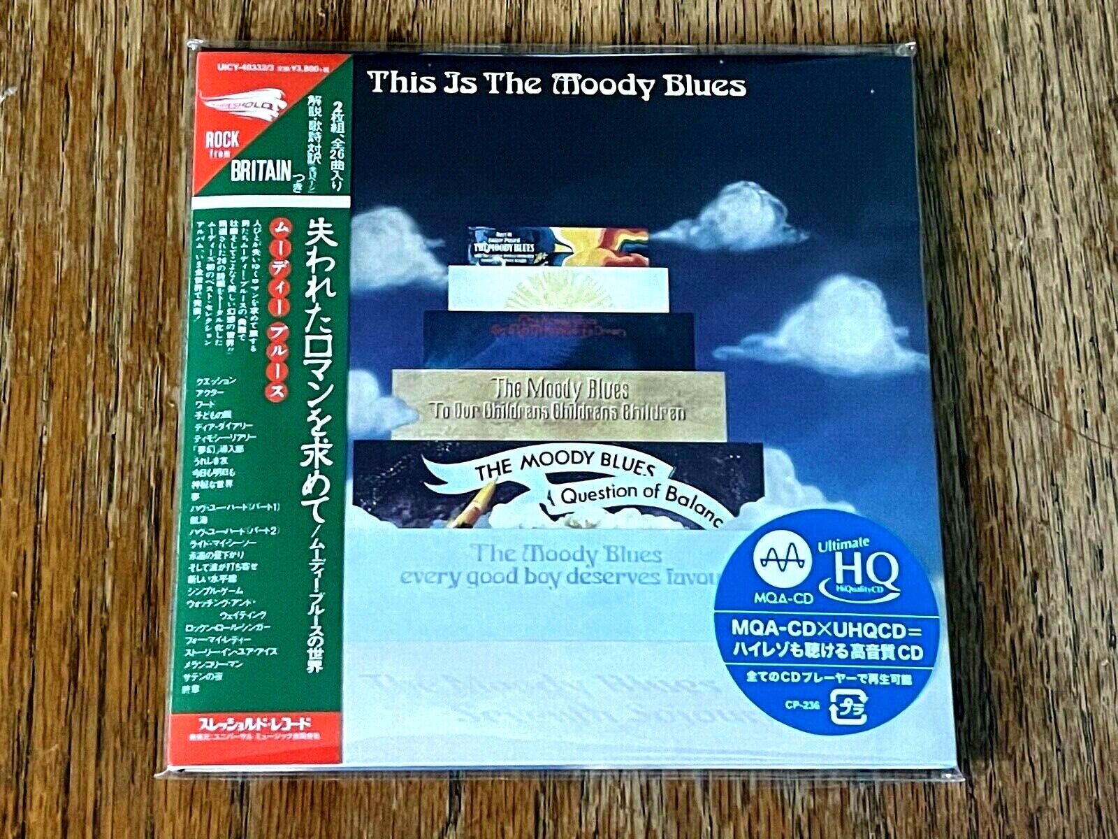 Image 1 - MOODY BLUES    THIS IS THE MOODY BLUES   (2) CD  JAPAN    MQA UHQCD     SEALED