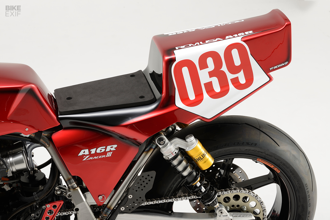 Heavily modified Kawasaki Z1000 race bike by AC Sanctuary