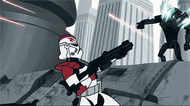 Star Wars Arc Troppers Vs Battle Droids Mk2 GIF - Star Wars ARC Troppers Vs  Battle Droids Mk2 - Discover & Share GIFs