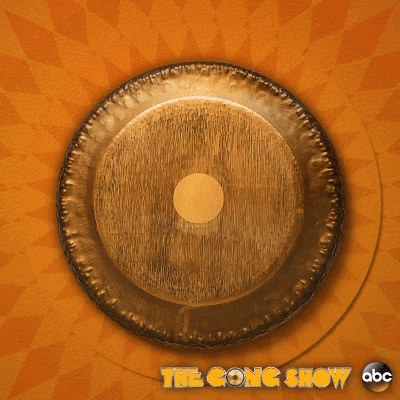 gong show shut up GIF by ABC Network