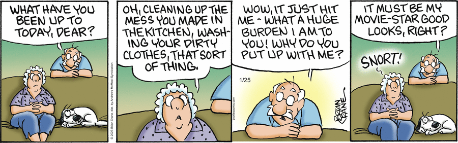 Pickles Comic Strip for January 25, 2023 