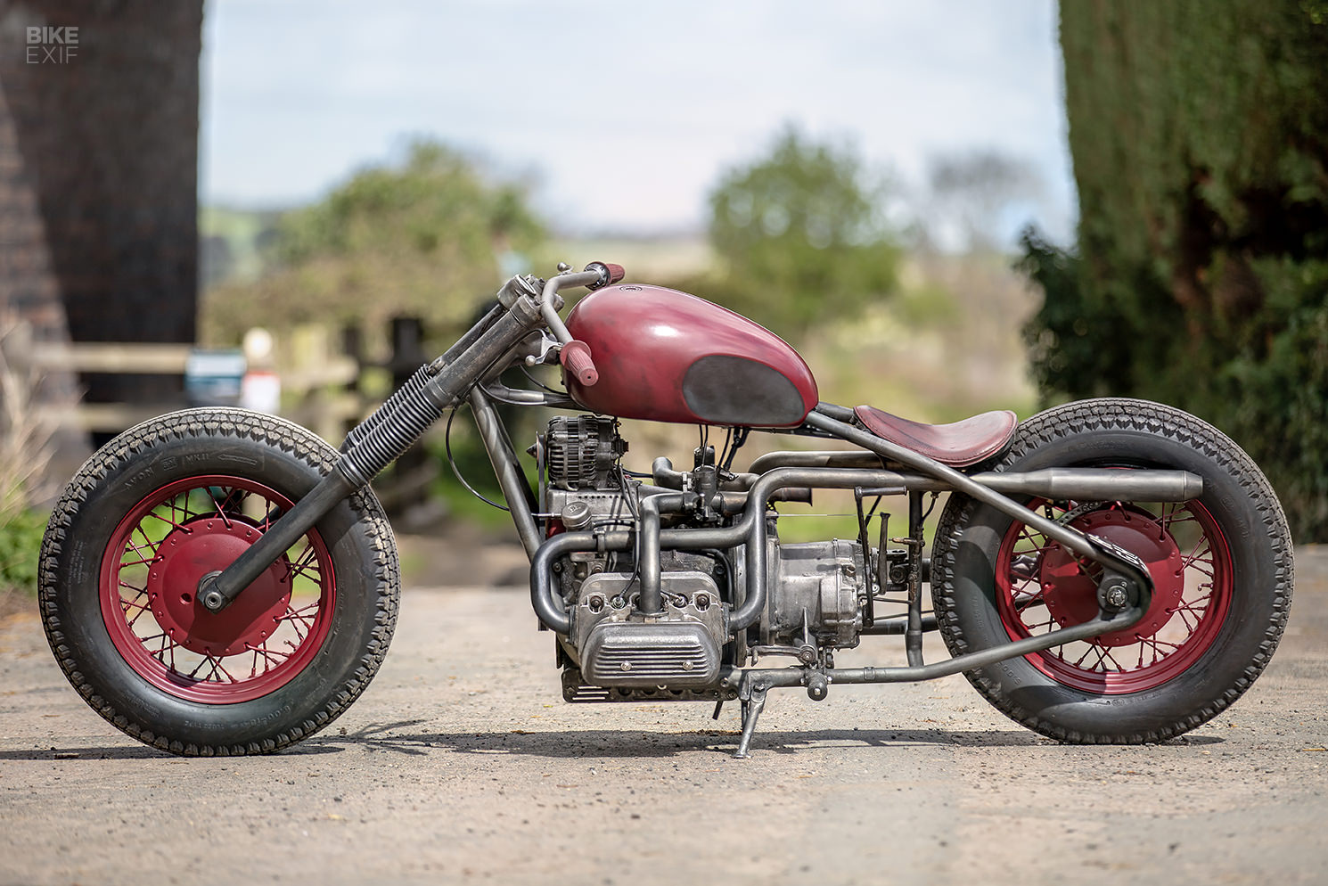 Custom VW Beetle motorcycle