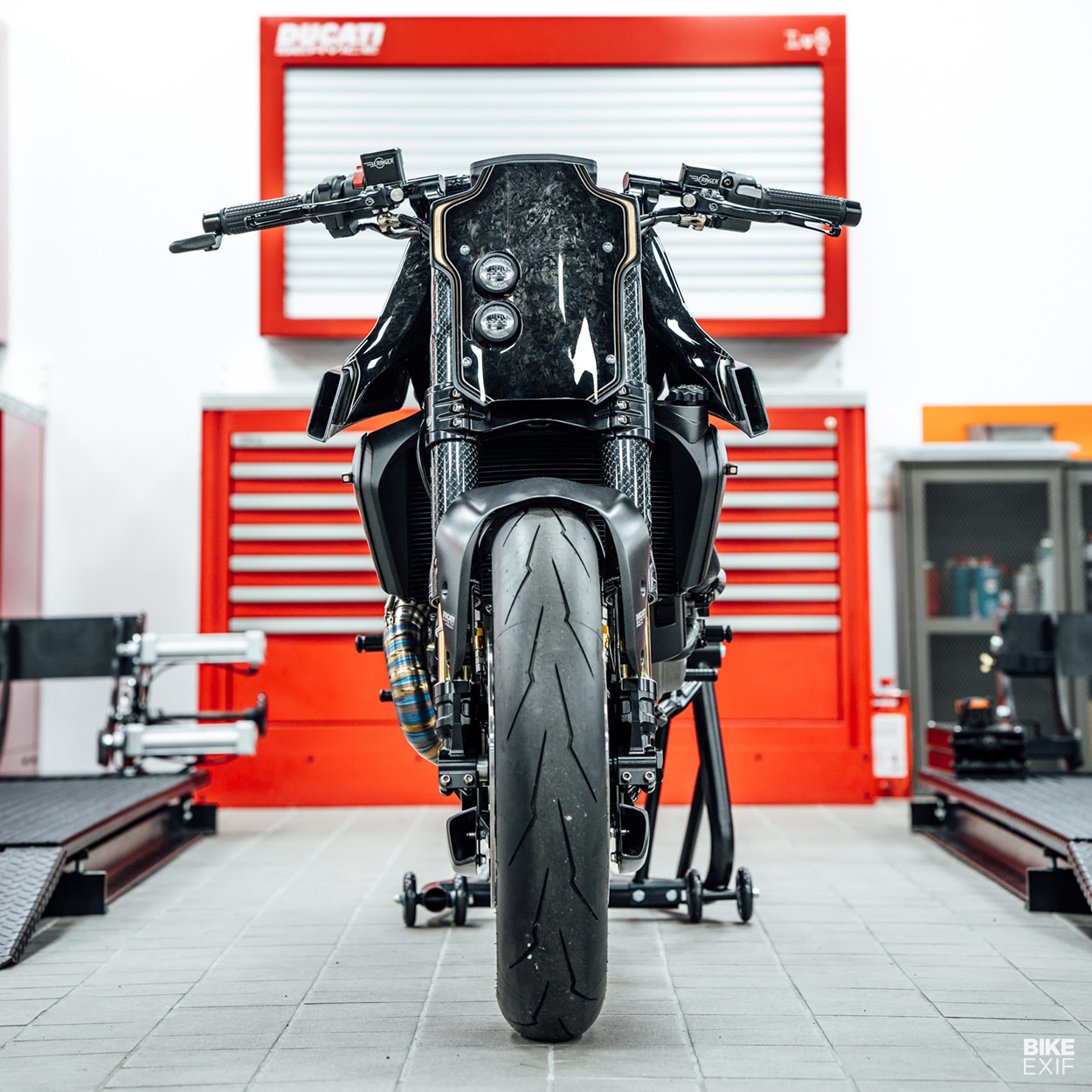 Custom Ducati Monster 1200S by Rough Crafts