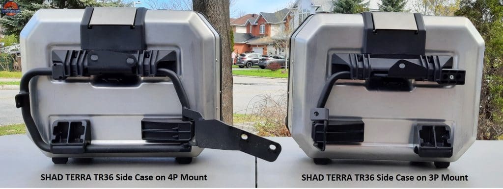 Shad Terra Side Case Mount Types