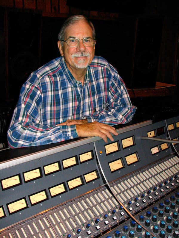 Jack Renner in a Manhattan recording studio in 2006. The carefully engineered recordings released by his label, Telarc, were prized by audiophiles.