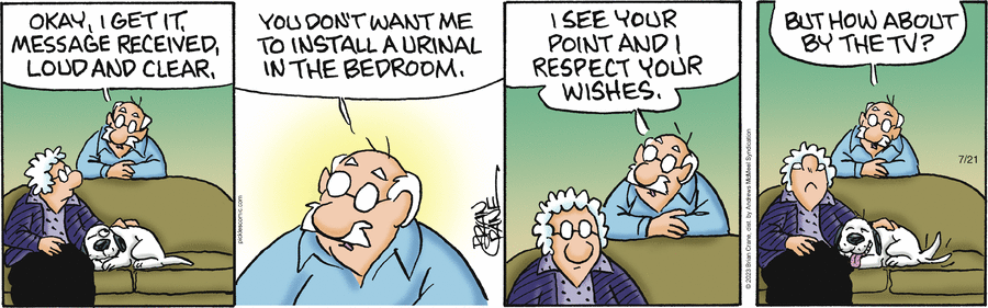 Pickles Comic Strip for July 21, 2023 