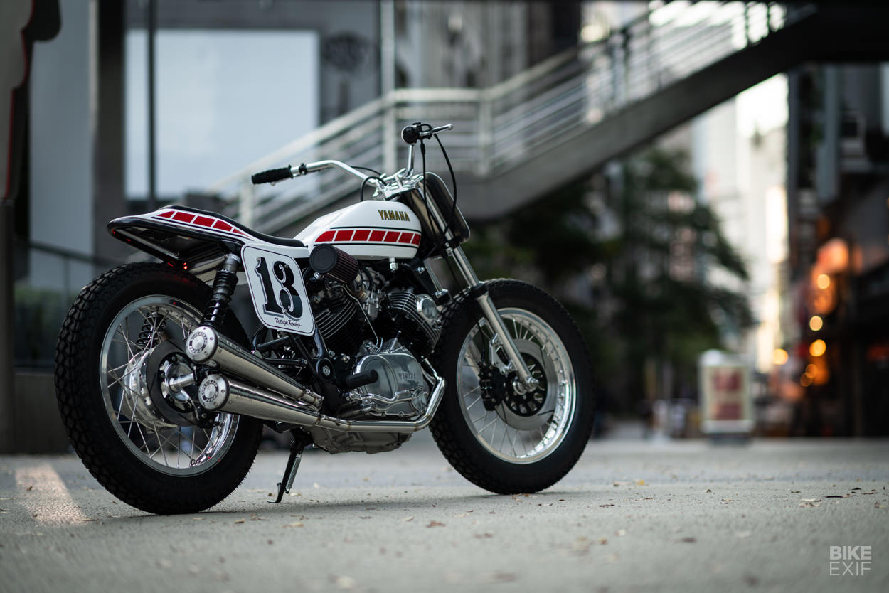 Custom Yamaha XV750 Special flat track replica