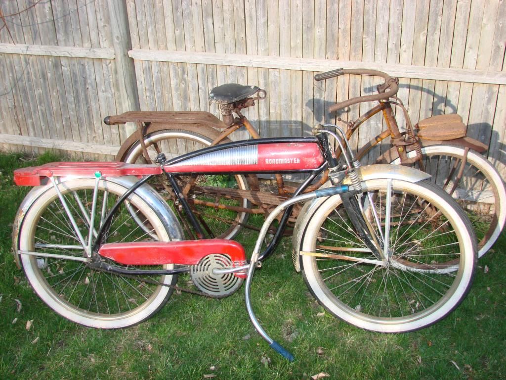 Vintage roadmaster on sale bike parts