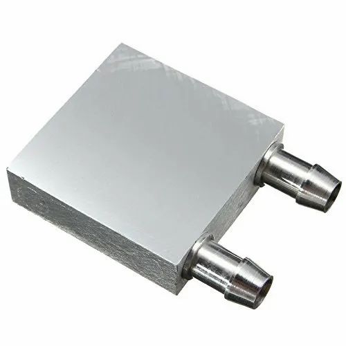 CentIoT - Silver - Aluminum Water Cooling Block 40x40x12mm Liquid ...