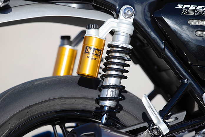 2025 Triumph Speed Twin 1200 RS shocks