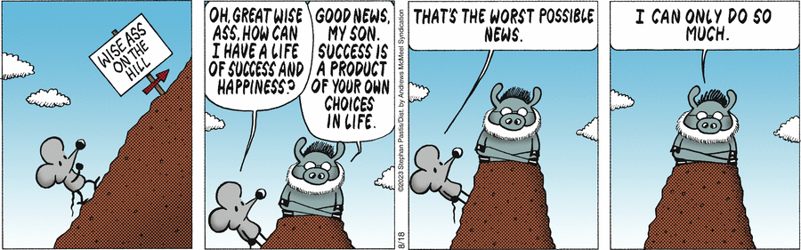 Pearls Before Swine Comic Strip for August 18, 2023 