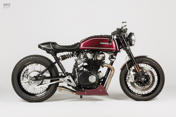 Honda CB450 café racer by Mile Zero