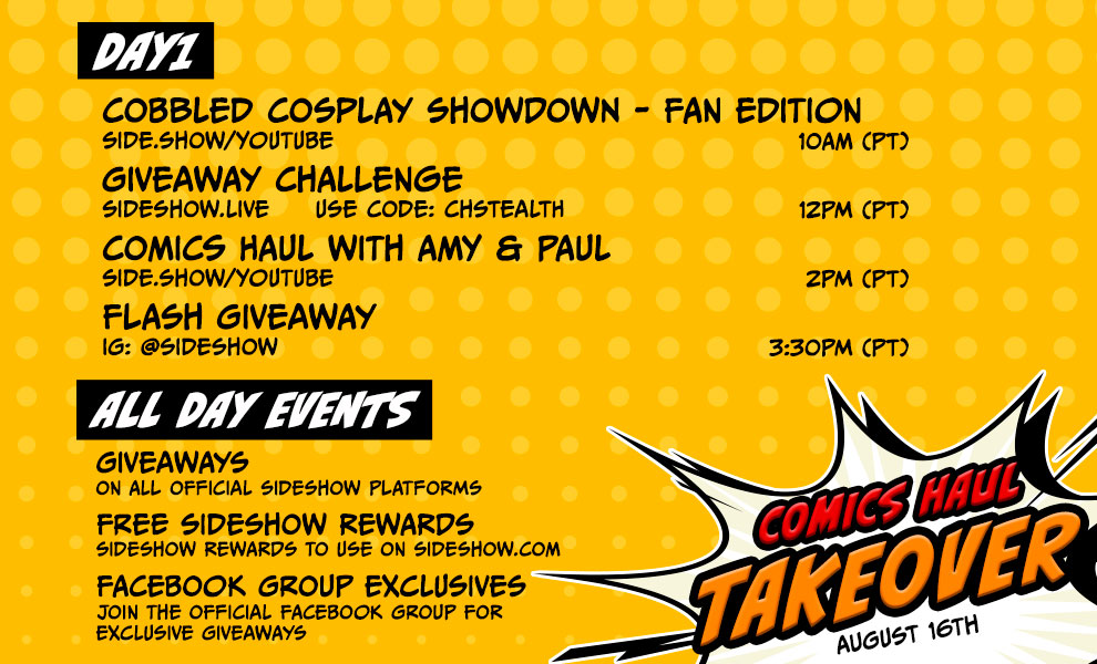Sideshow-Comics-Haul-Takeover-Day-1-Schedule-1.jpg