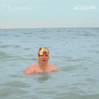 Swim Cap Swimming GIF by Acorn TV