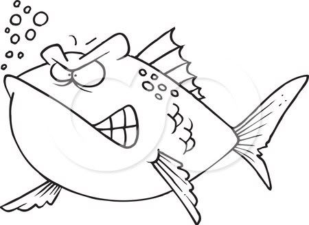 439503-Cartoon-Black-And-White-Outline-Design-Of-A-Mad-Fish-Poster-Art-Print.jpg