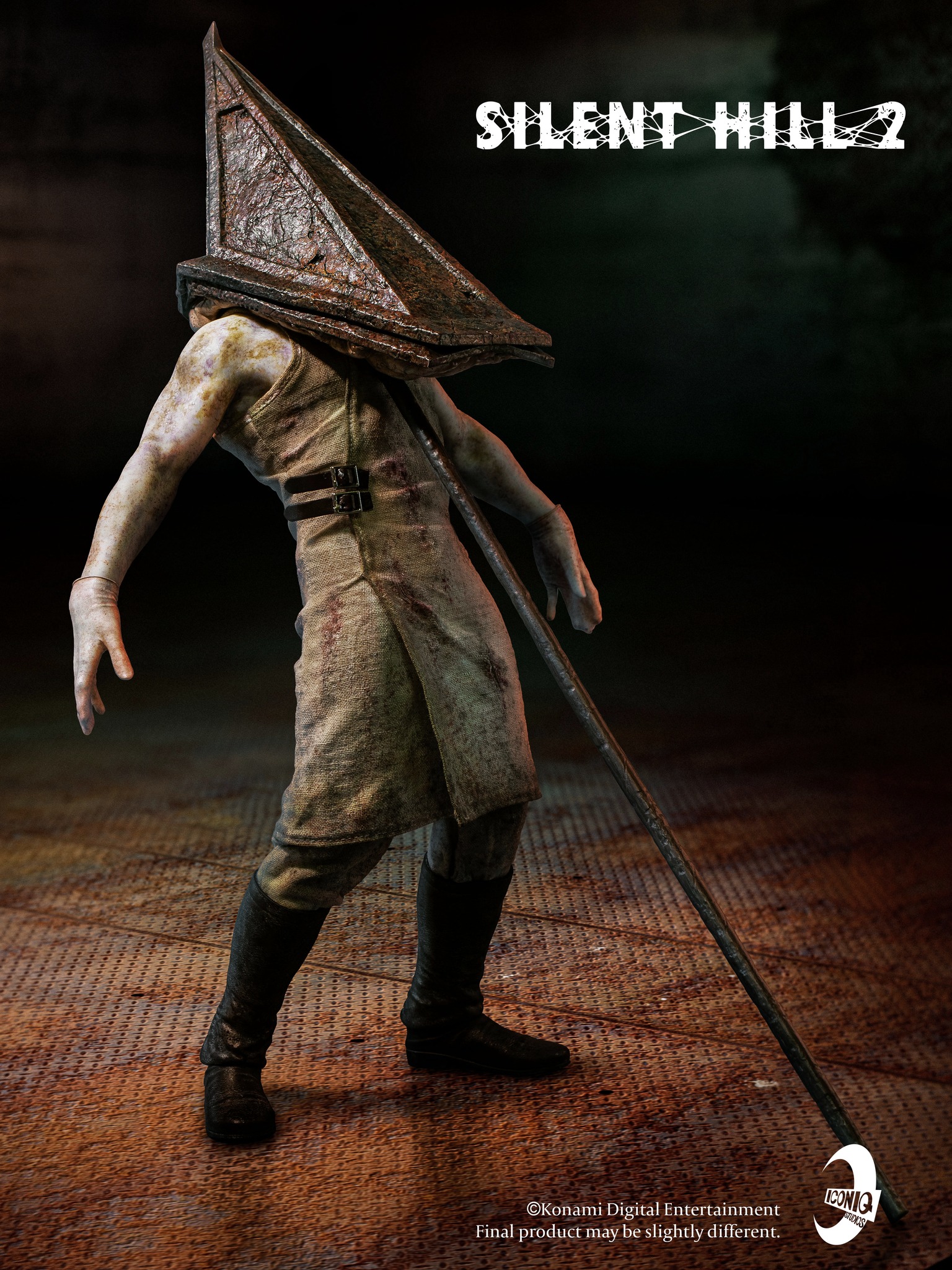 Boneco custom Piramid Head terror Game Silent Hill