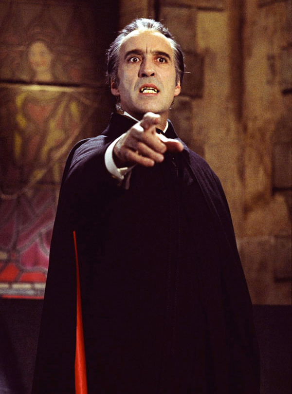 Dracula A.D. 1972 - Christopher Lee 1922-2015 - Pictures - CBS News