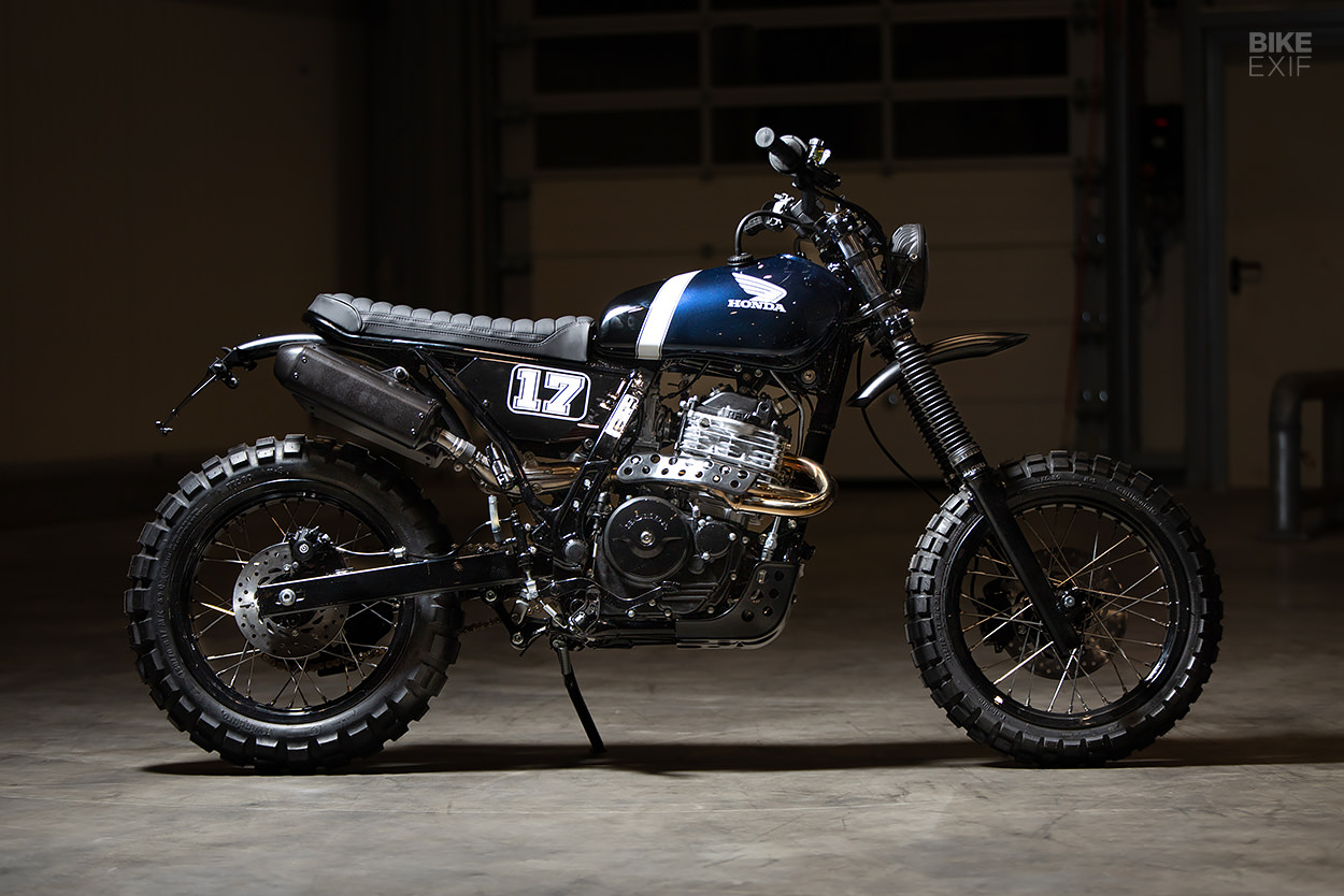 Honda NX650 Dominator scrambler by HB-Custom