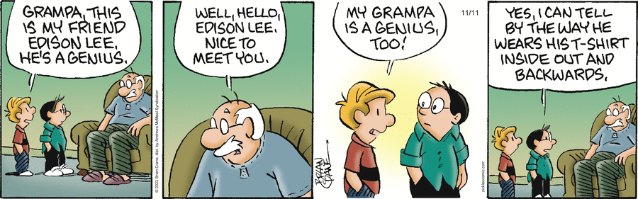 Pickles Comic Strip for November 11, 2023 