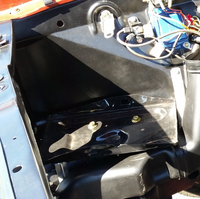 Battery Tray Position 72 Mach 1  '71 - '73 Vintage Ford Mustang Forum