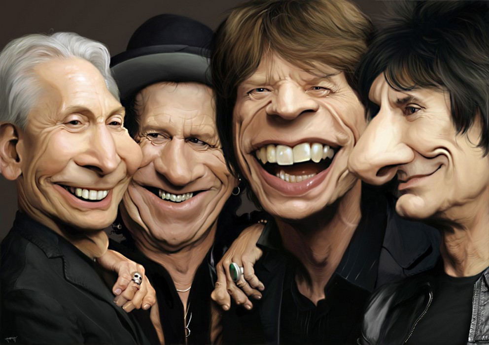The Rolling Stones - Illustrations, UncategorizedCoolvibe – Digital Art