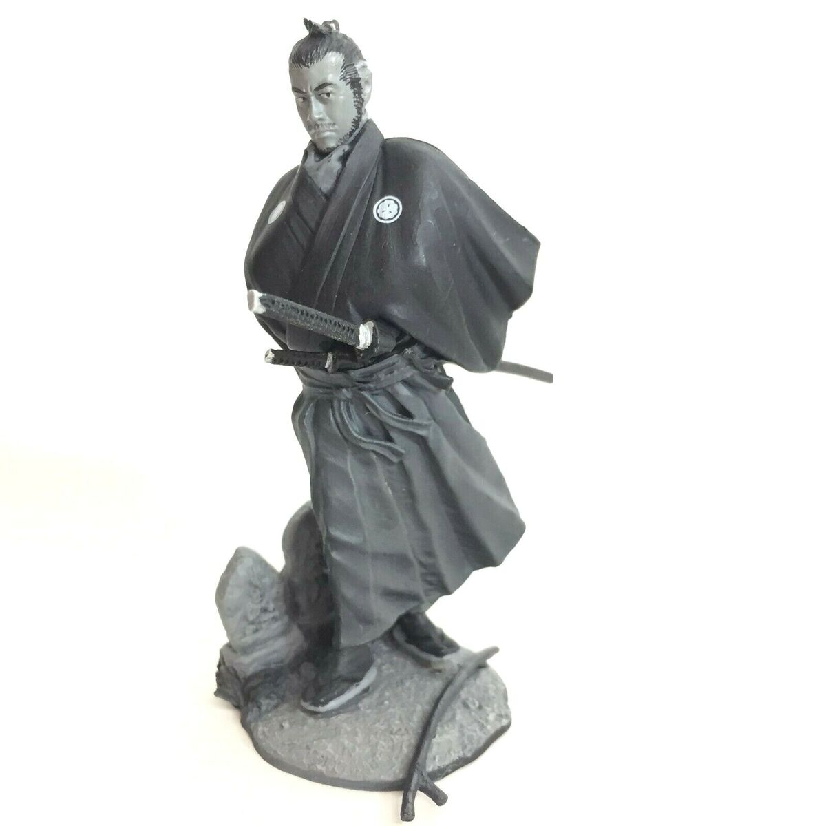 Kaiyodo Akira Kurosawa Yojimbo Sanjuro Mini Figure Monotone Set of 7 Japan