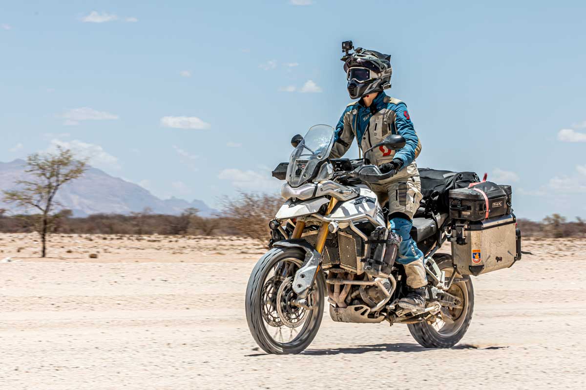 Tiger900RallyPro Long Term Review Namibia