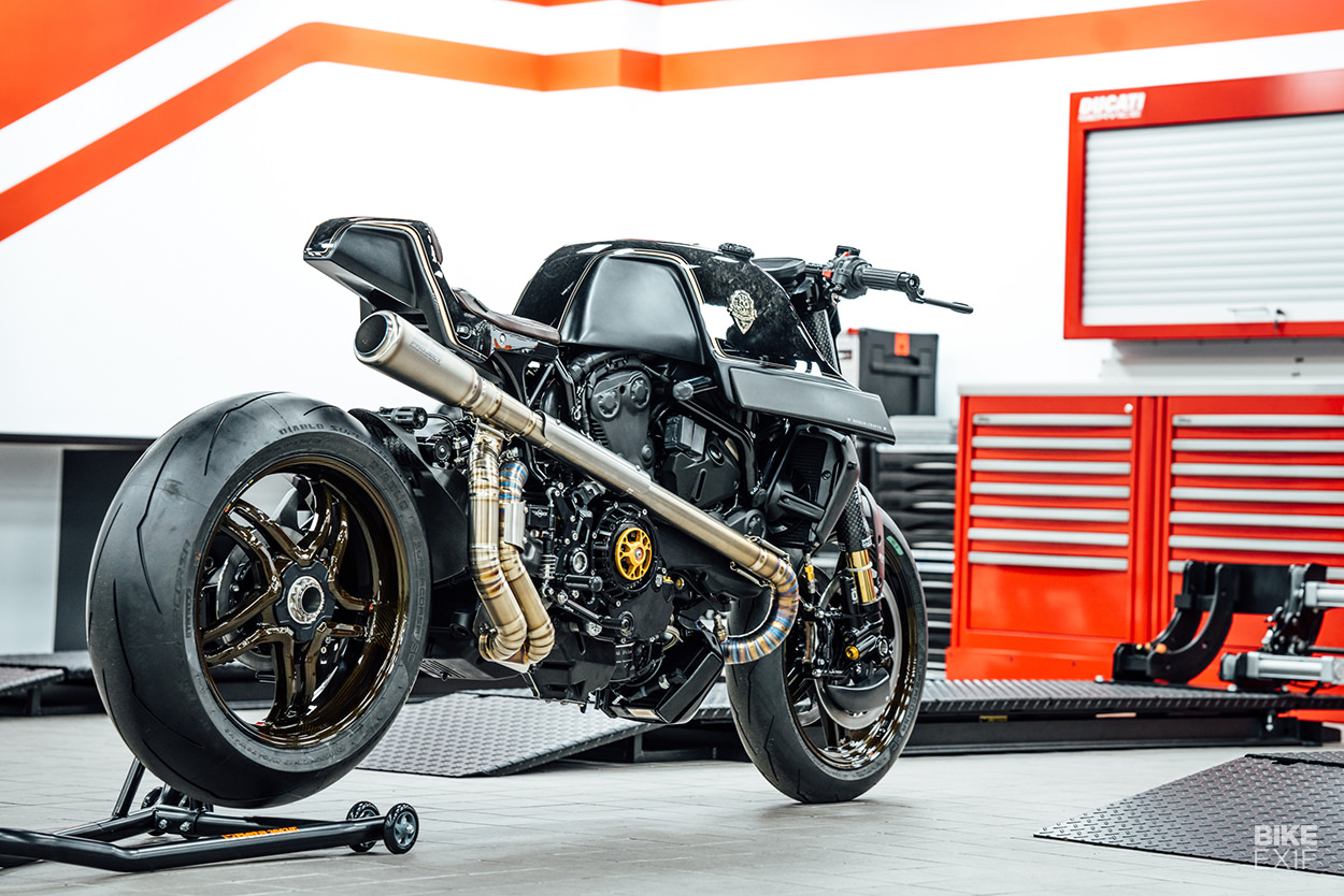 Custom Ducati Monster 1200S by Rough Crafts