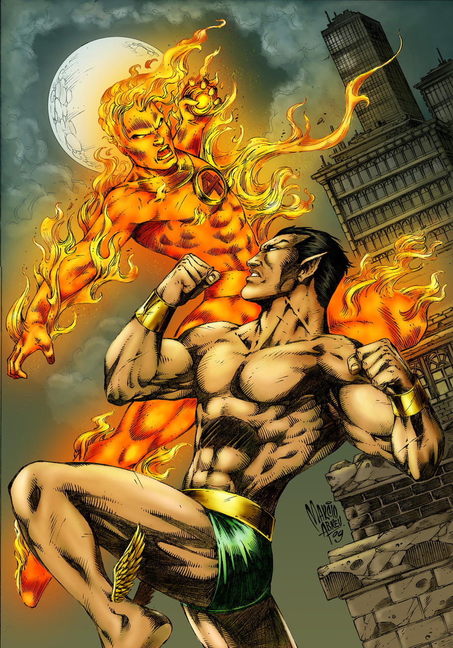 namor_vs_torch_by_marcioabreu7-d2yaj6g.jpg