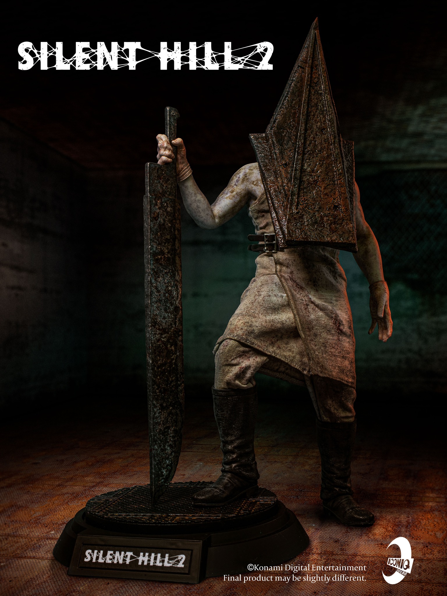 IconiQ Studios - Silent Hill 2 - 1/6 Pyramid Head & Bubble Head Nurse  Collectible Figure