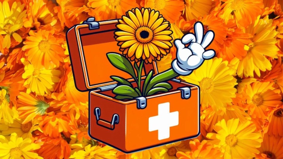 Calendule, plante médicinale